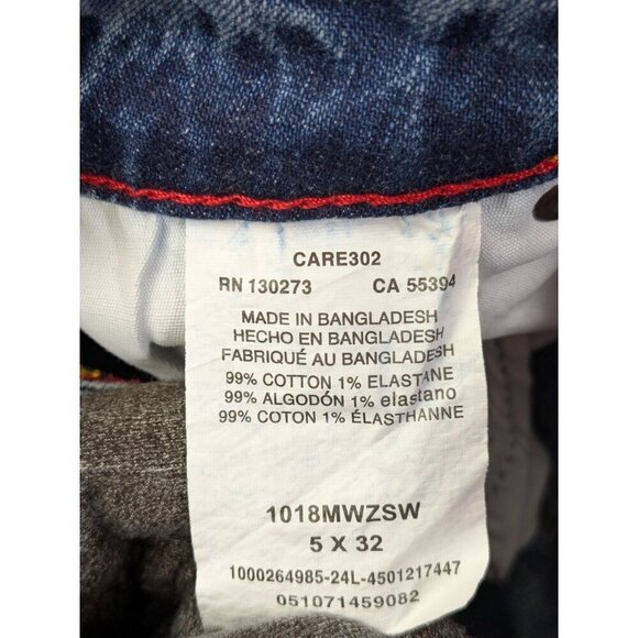 Wrangler Cowboy Cut High Rise 18MWZ Jeans Womens 5/6 x 32 Slim Fit Tapered Leg - Picture 5 of 15